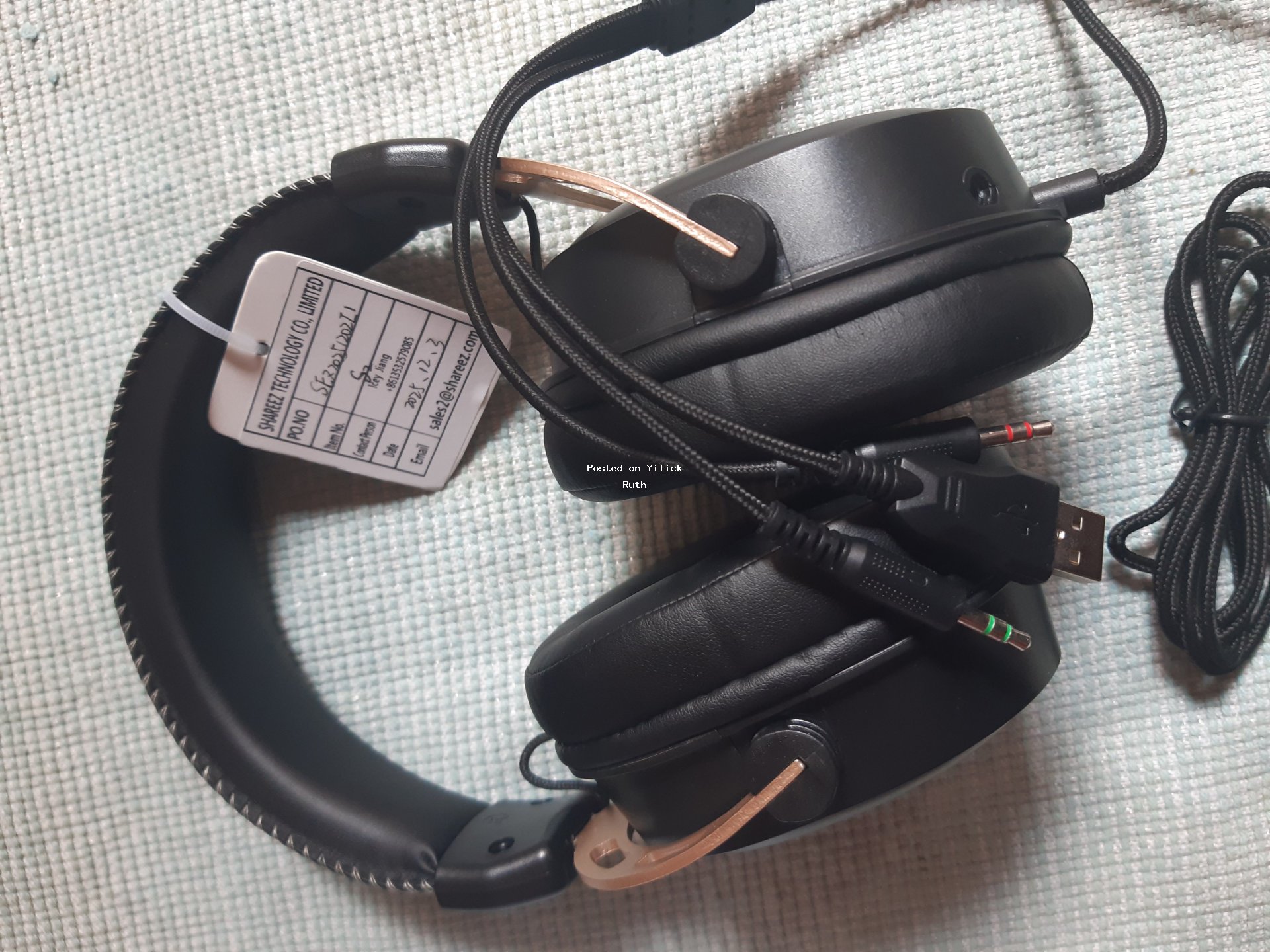 Premium Stereo Wired Headphones with USB Connectivity for sale in Wakiso - Yilick