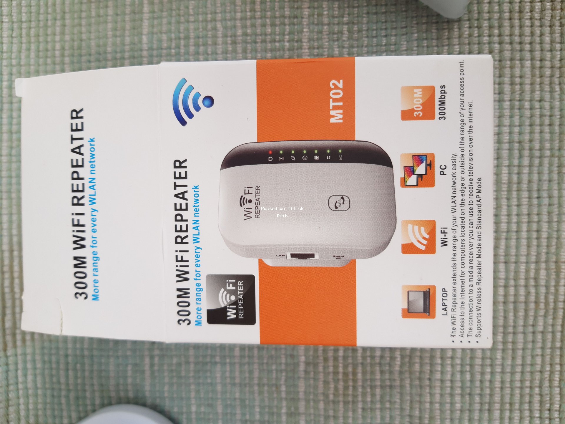 MT02 300M WiFi Repeater – Boost Your Internet Signal for sale in Wakiso - Yilick