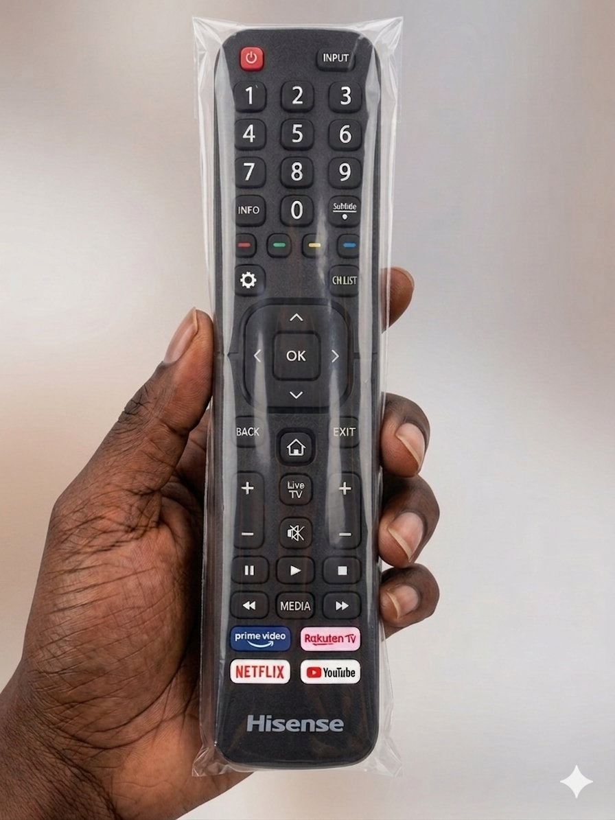 Hisense Universal Remote Control - New & Original for sale in Kampala - Yilick