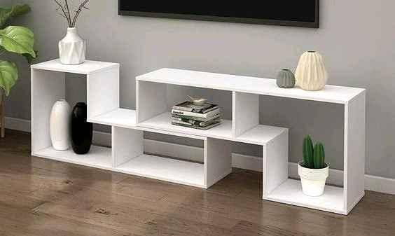 White cool TV stand for sale for sale in Kampala - Yilick
