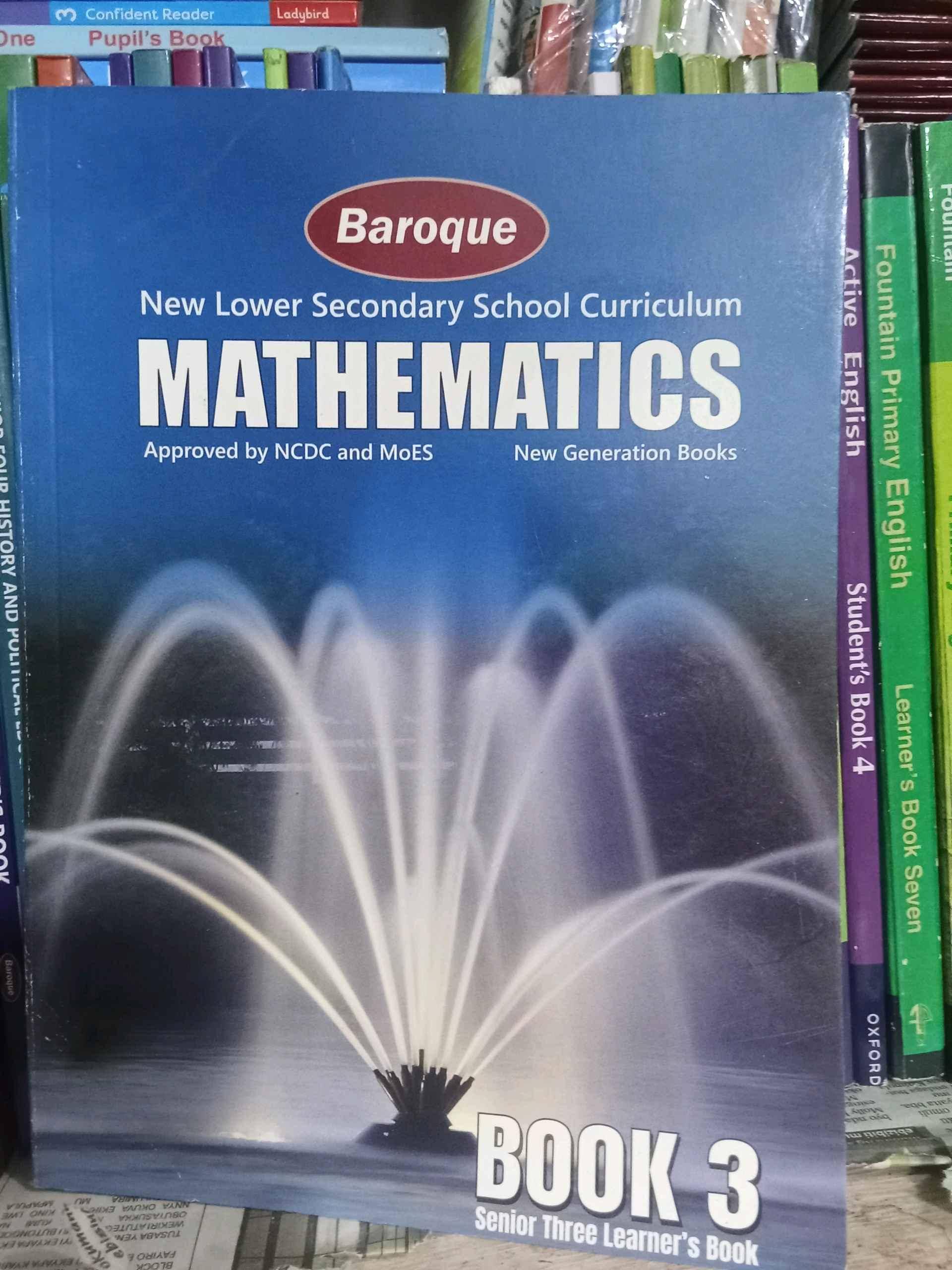 baroque mathematics lower curriculum for s.3 for sale in Kampala - Yilick