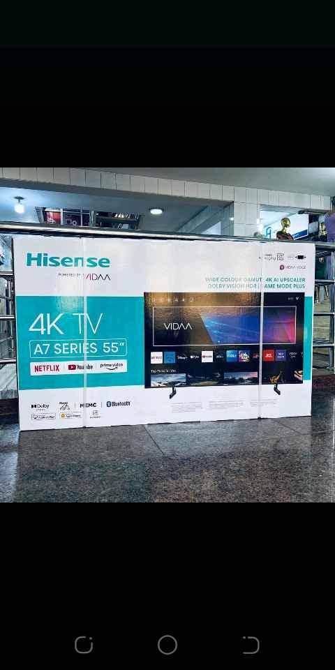 55inch,7series,4k, hisense for sale in Kampala - Yilick