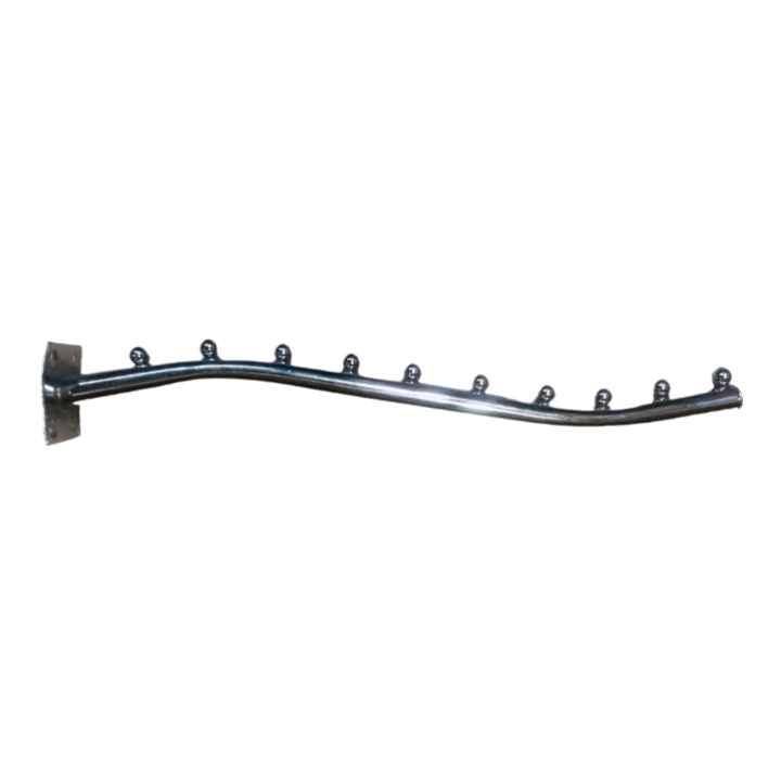 Wall Mounted Hanger Holder Rod - With 10 Hooks for sale in Kampala - Yilick