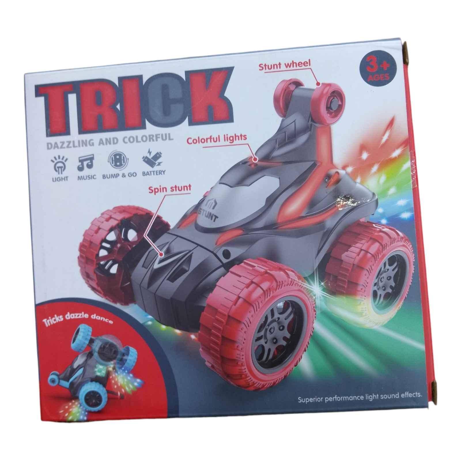 Trick Dazzling Stunt Car Toy for Kids - Bump and Go for sale in Kampala - Yilick