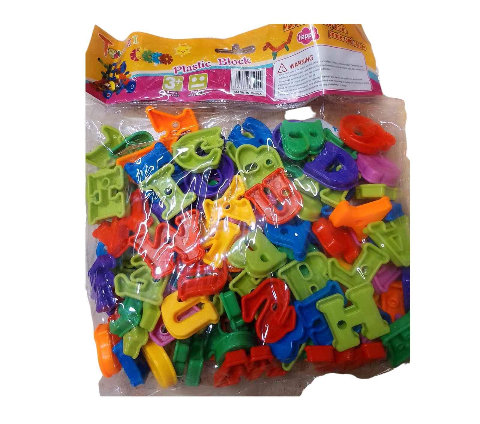 Plastic Numbers / Alphabets Blocks Toys for Kids for sale in Kampala - Yilick