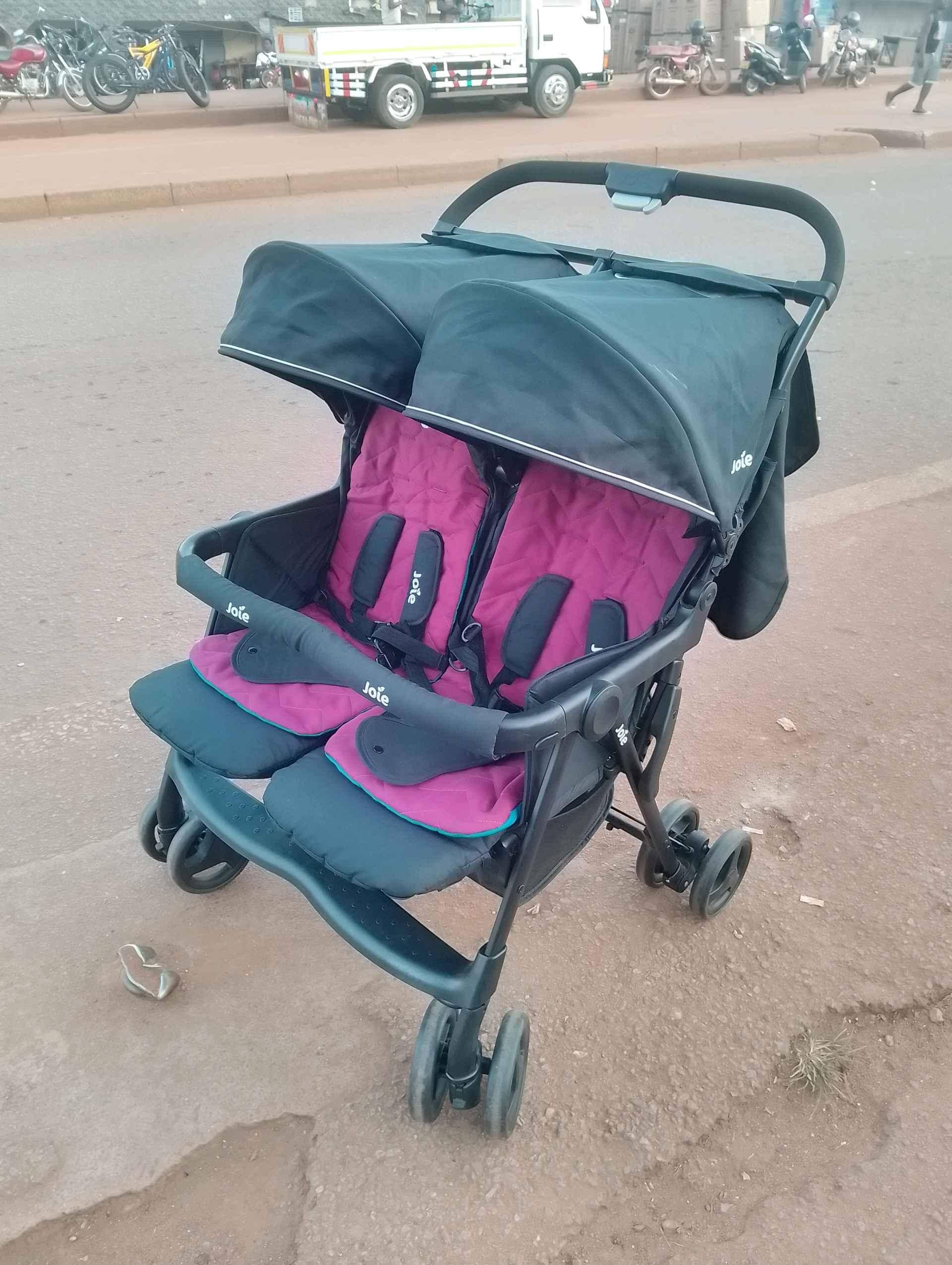 juniors twins stroller for sale in Kampala - Yilick