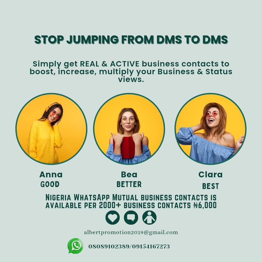WhatsApp Contacts Views for sale in Zombo - Yilick