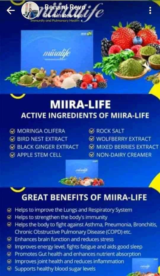 Stemcells Moringa Extract ( miira life) for sale in Kampala - Yilick