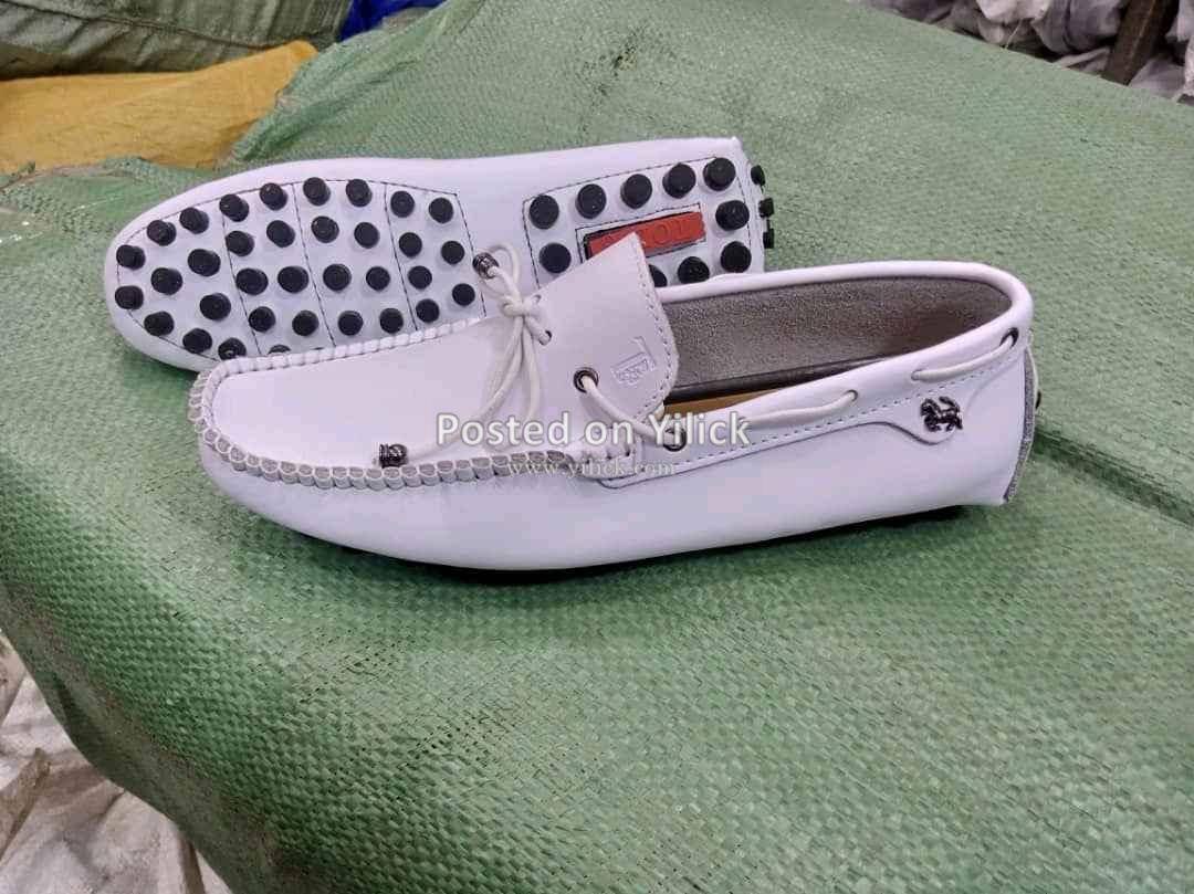 Cool white moccasins for sale brand new for sale in Kampala - Yilick