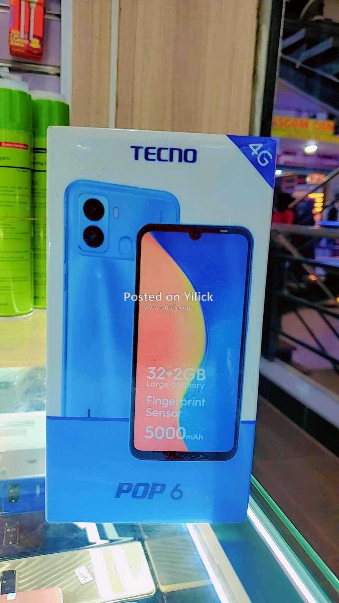 Tecno pop 6 5000mAh  for sale in Kampala - Yilick