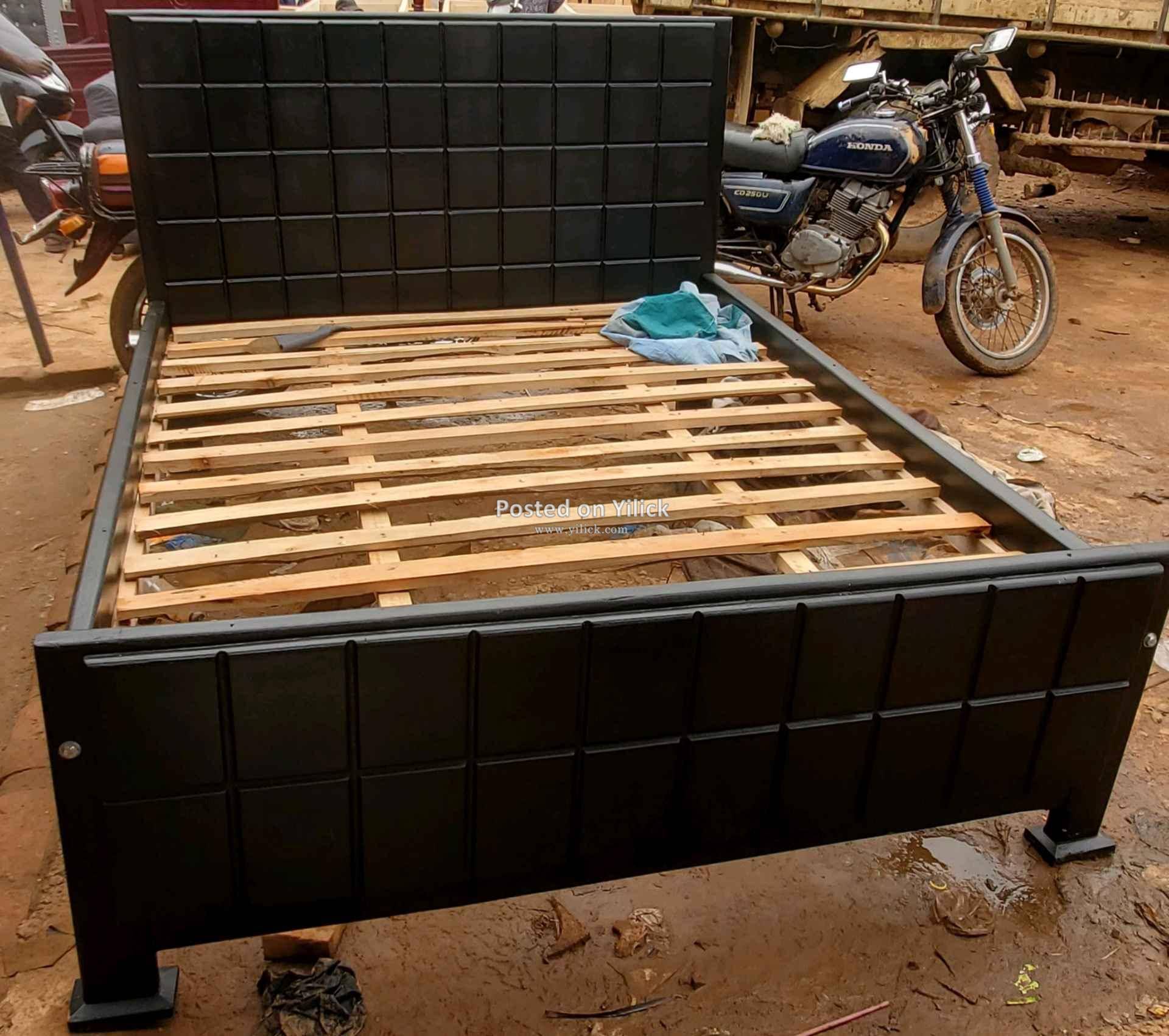Tile bed in 5x6 black color for sale in Kampala - Yilick