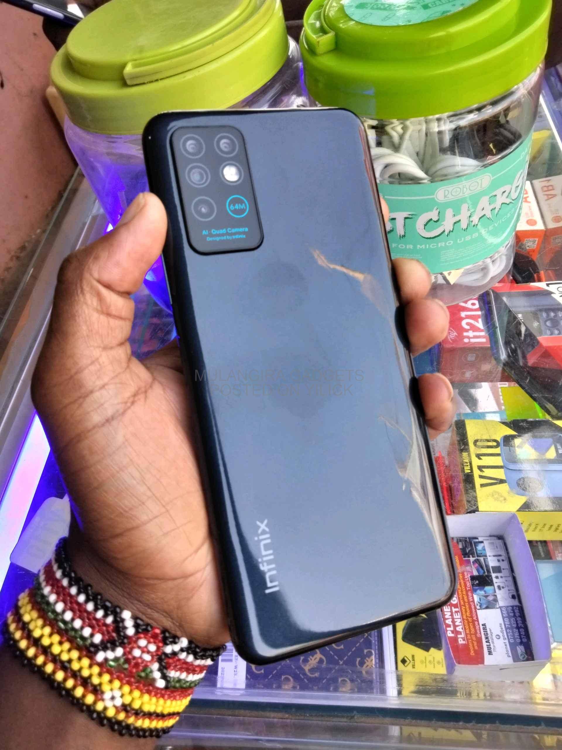 infinix note 8 128 GB storage  for sale in Kampala - Yilick