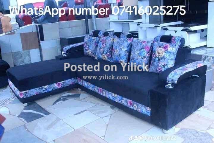 L shape sofas of 6 people's for sale in Kampala - Yilick
