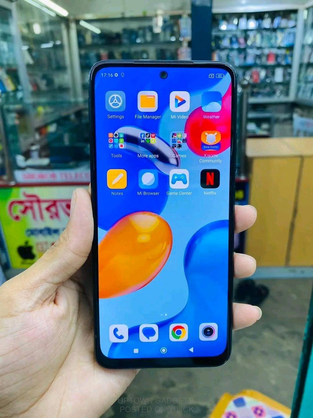 REDMI NOTE 11S 128GB 8GB AT 550K...KOOKI TOWER KAMPALA for sale in Kampala - Yilick