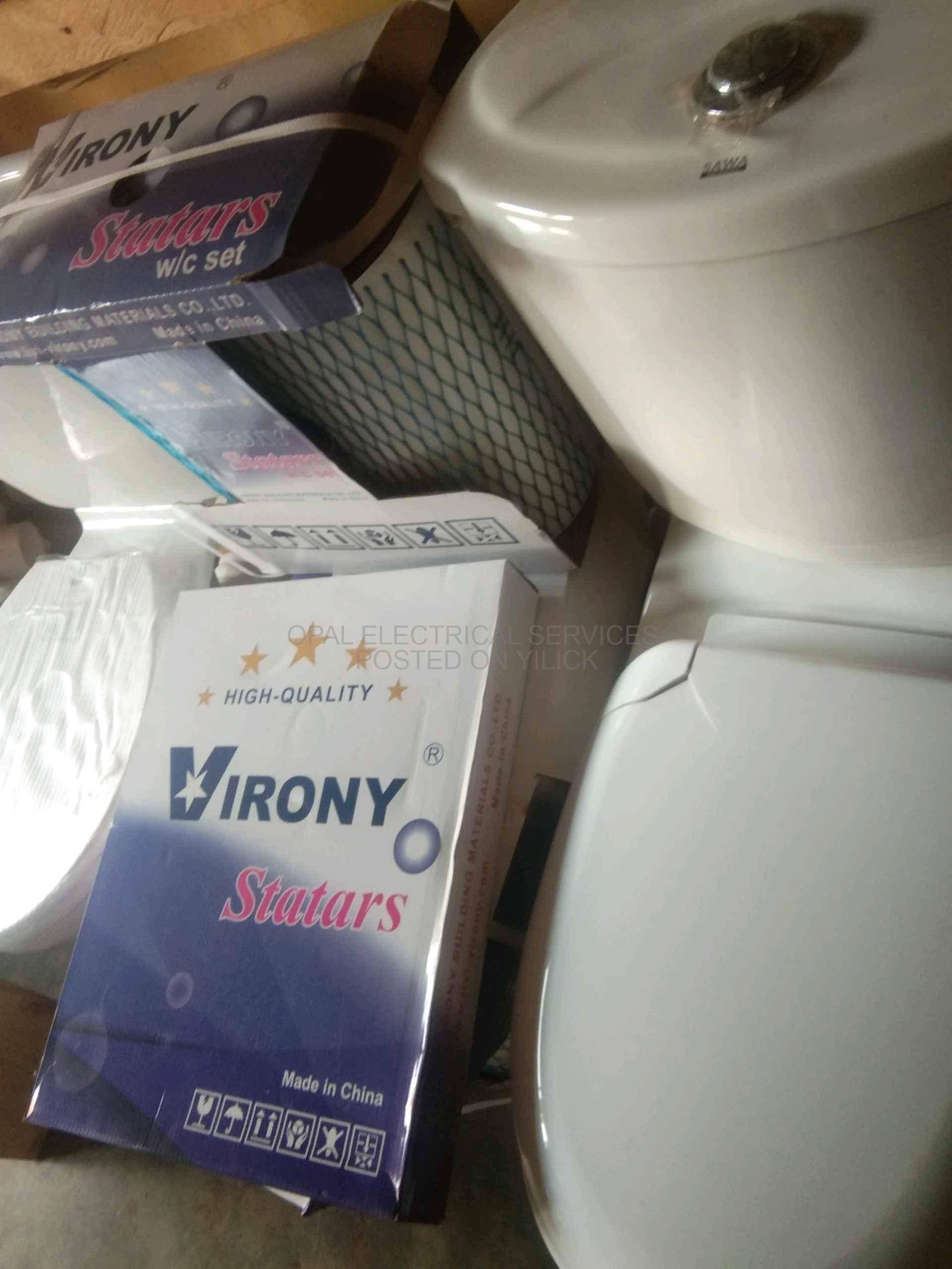 toilet seat and wash basins and all plumbing fittings  for sale in Kampala - Yilick