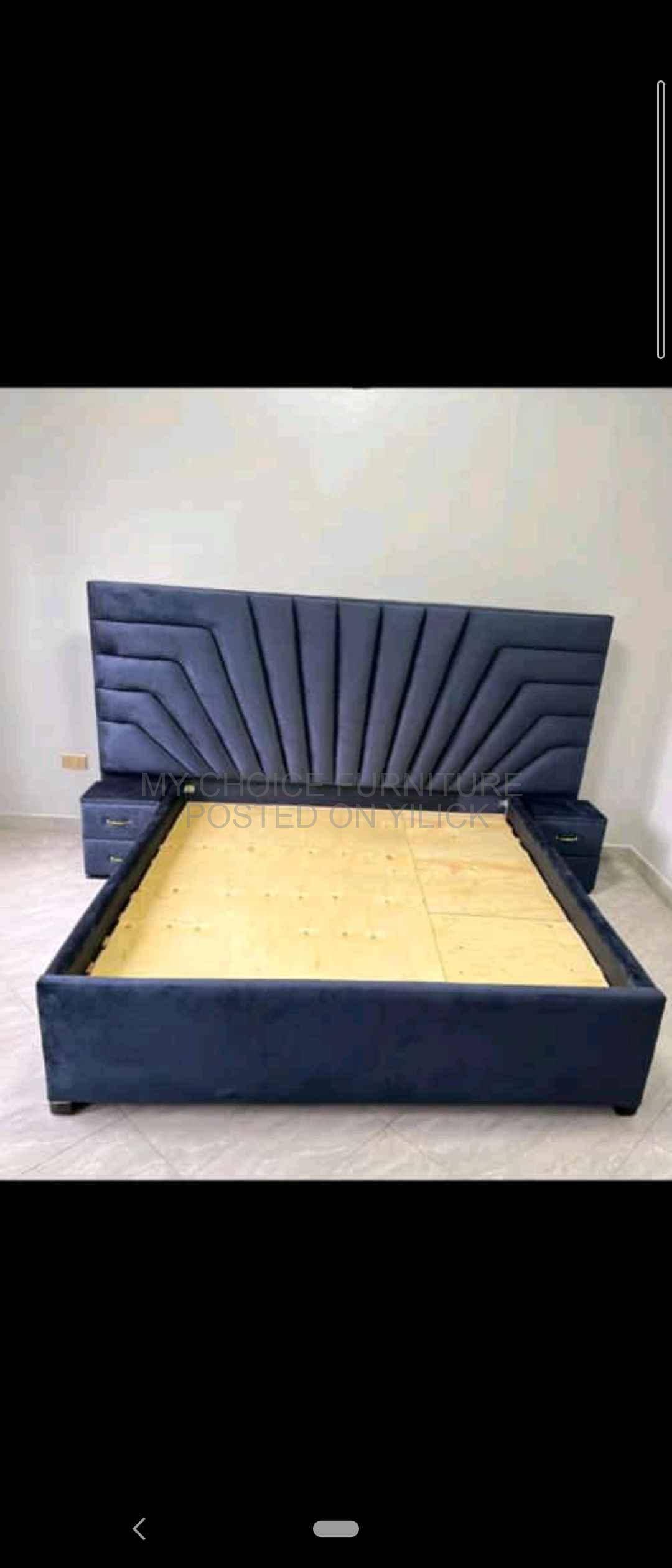 bed 5/6 dark blue (colour)  for sale in Kampala - Yilick