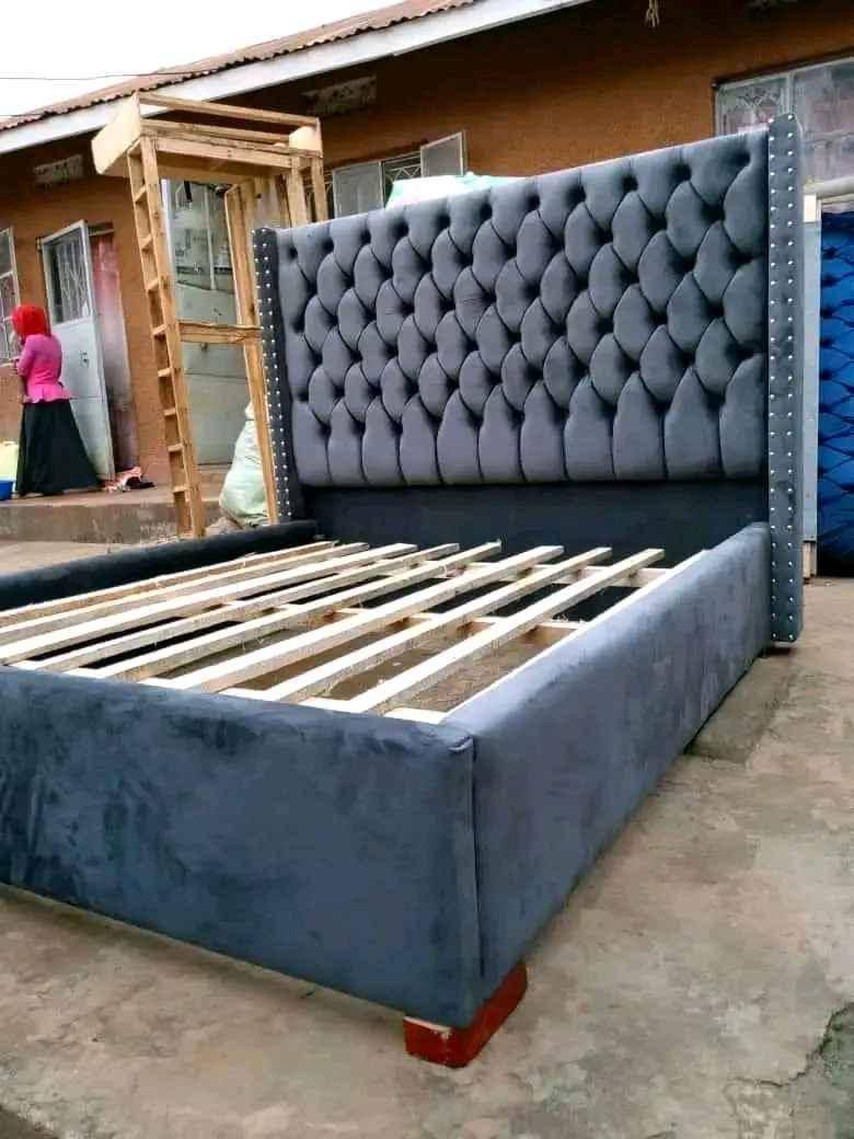 5/6 fabric bed  for sale in Kampala - Yilick