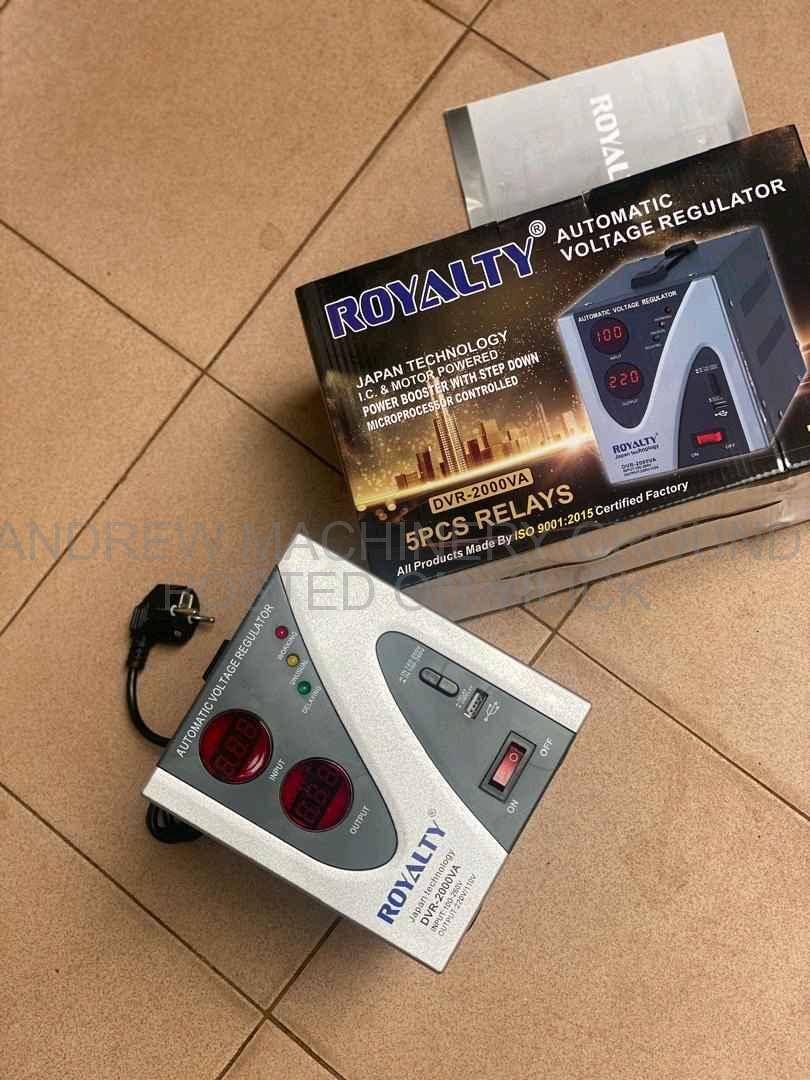 AVR(Automatic voltage regulator) Royalty brand  for sale in Kampala - Yilick