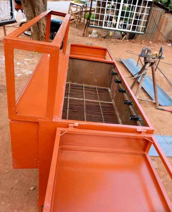rotating automated muchomo barbecue stoves Grills roasters for sale in Kampala - Yilick