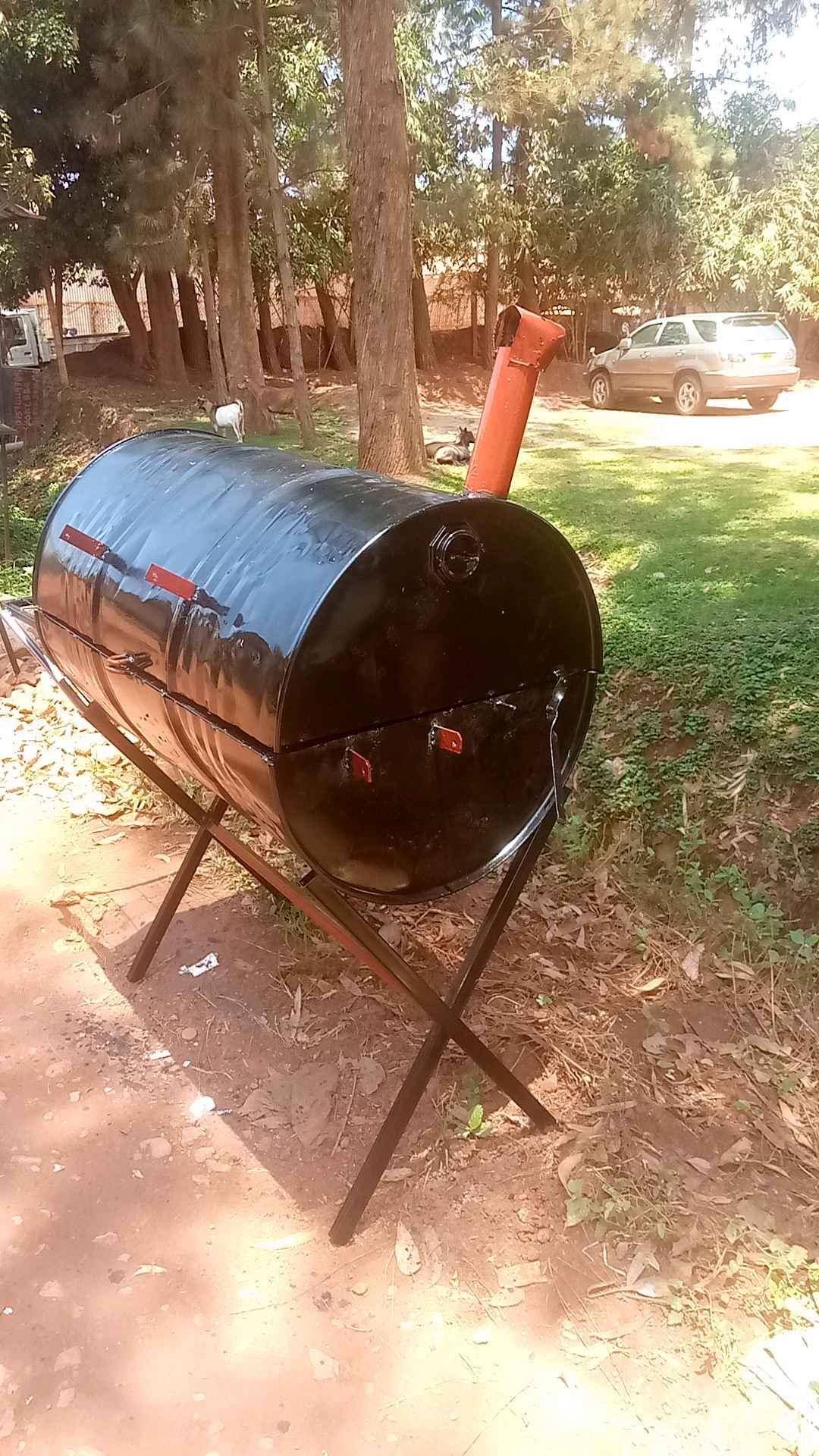 barrier drum Bbq grill muchomo stoves for sale in Kampala - Yilick