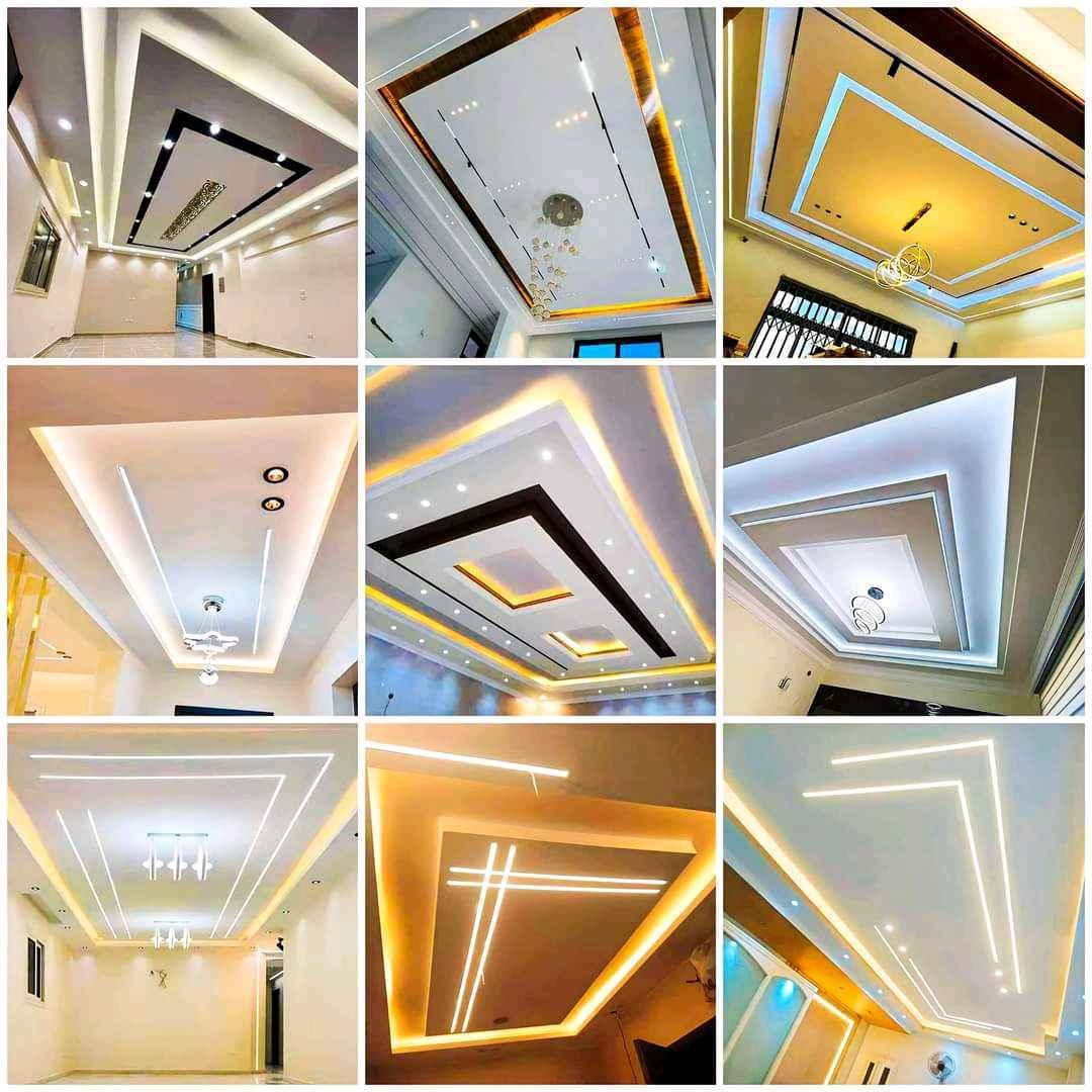 Gypsum ceiling with Profile lights. for sale in Kampala - Yilick