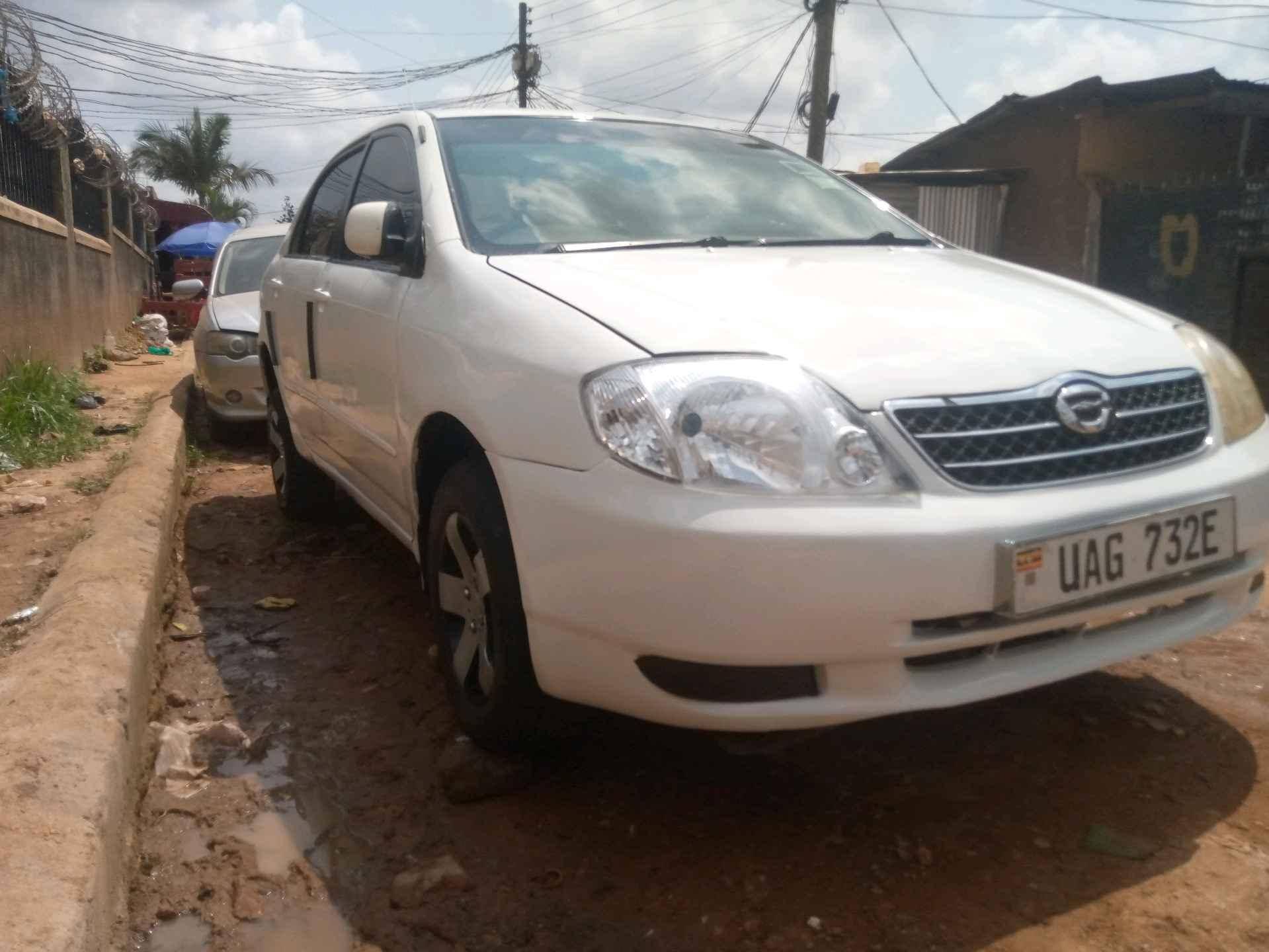 Toyota Corolla colour white  for sale in Kampala - Yilick