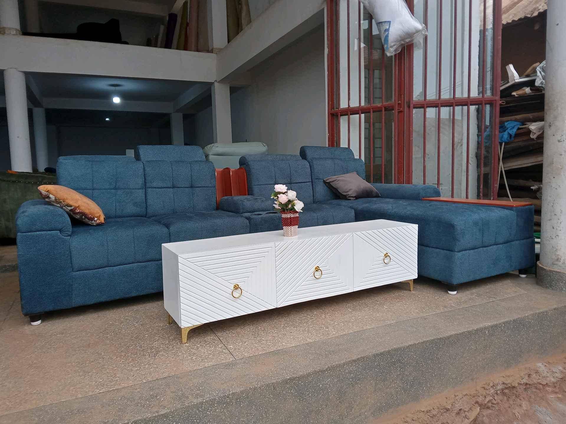 TV stand/TV stand/ TV stand white color for sale in Kampala - Yilick