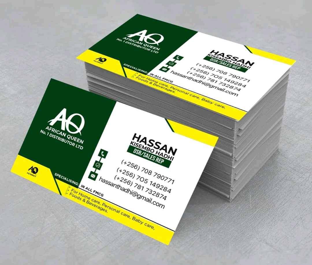 100 business cards for sale in Kampala - Yilick