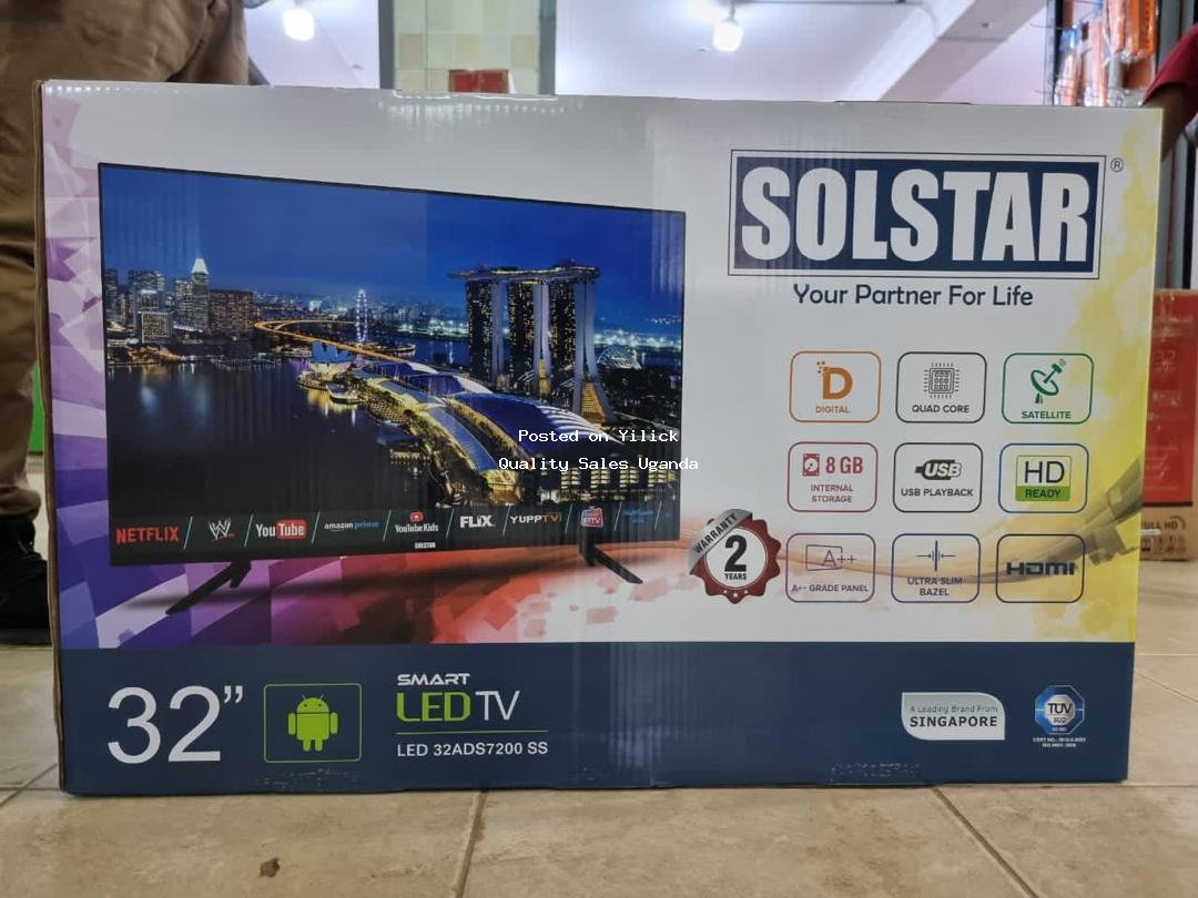 Solstar 32 Smart TV for sale in Kampala - Yilick