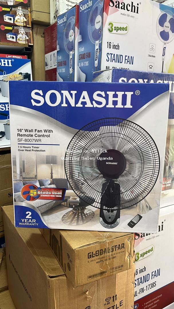 Wall fan with remote control for sale in Kampala - Yilick