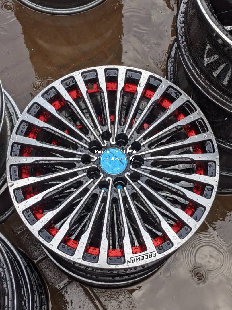 Subaru, harrier, markX, kluger, alphard Size 16 sport rims for sale in Kampala - Yilick