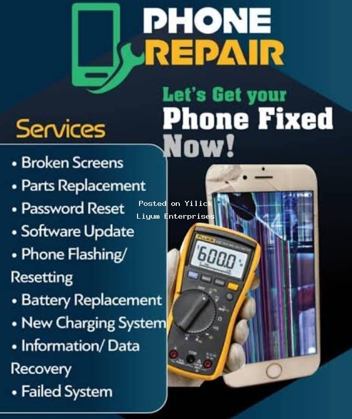 Phone/Computer Repair & Soft Ware. for sale in Kampala - Yilick