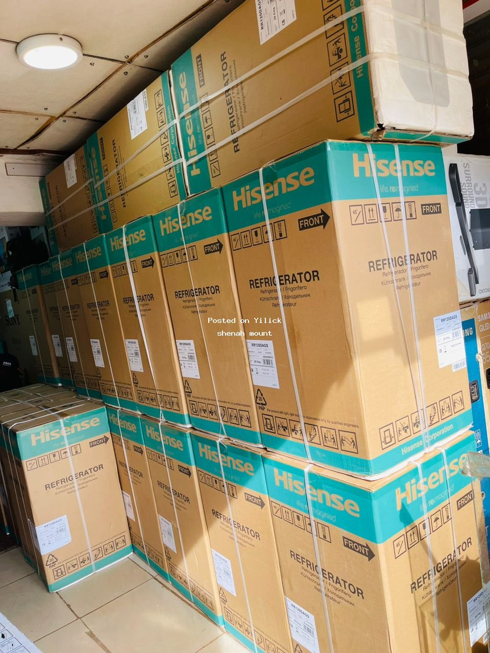 Hisense single door 120liters for sale in Kampala - Yilick